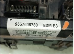 Recambio de caja reles / fusibles para peugeot 206 berlina xt referencia OEM IAM 9657608780 BSM B3 DELPHI 2