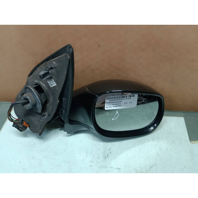 Recambio de retrovisor derecho para peugeot 206 berlina xt referencia OEM IAM 96480957XT  ELECTRICO