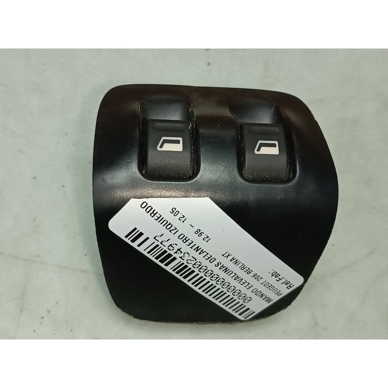 Recambio de mando elevalunas delantero izquierdo para peugeot 206 berlina xt referencia OEM IAM   