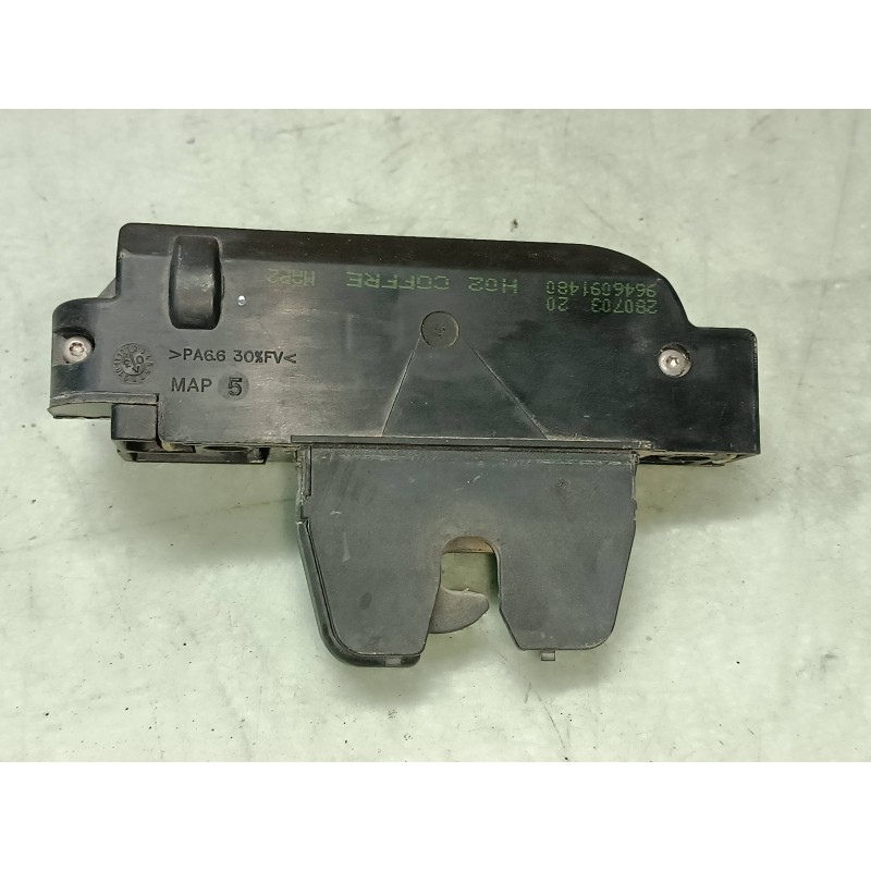 Recambio de cerradura maletero / porton para peugeot 307 cc (s1) 2.0 referencia OEM IAM 9646091480 28070320 CONECTOR 3 PINES