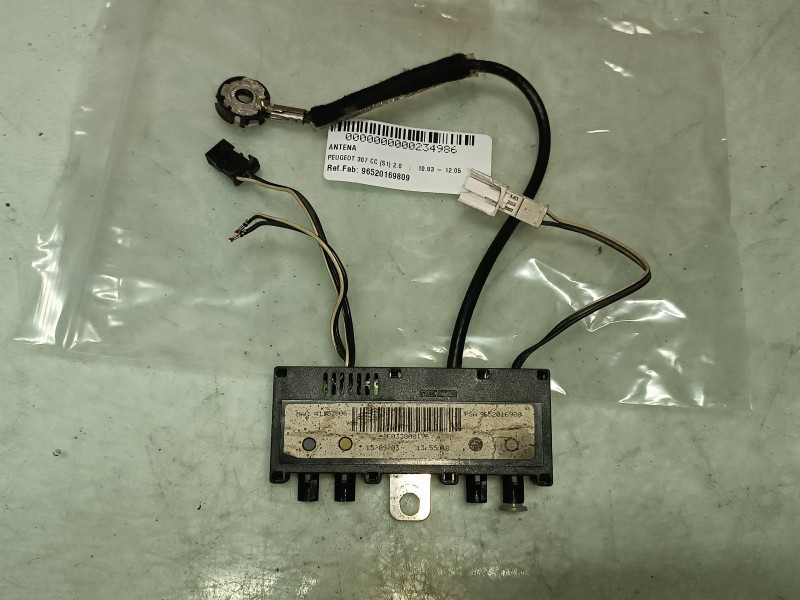 Recambio de antena para peugeot 307 cc (s1) 2.0 referencia OEM IAM 96520169809  
