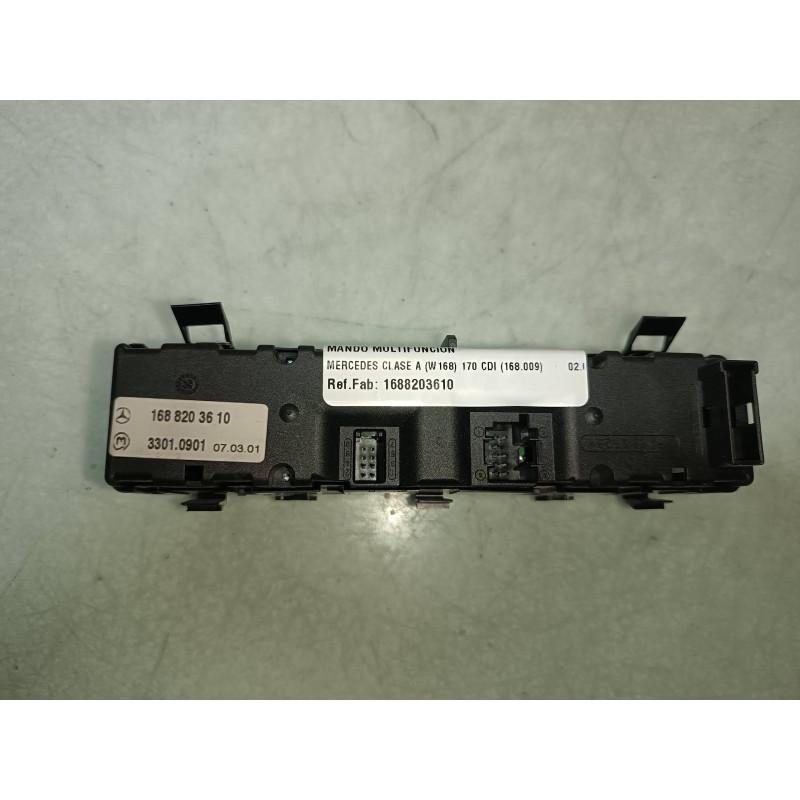 Recambio de mando multifuncion para mercedes-benz clase a (w168) 170 cdi (168.009) referencia OEM IAM 1688203610 33010901 