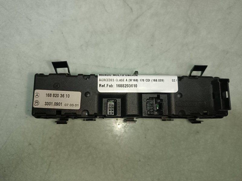 Recambio de mando multifuncion para mercedes-benz clase a (w168) 170 cdi (168.009) referencia OEM IAM 1688203610 33010901 