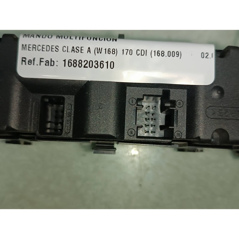 Recambio de mando multifuncion para mercedes-benz clase a (w168) 170 cdi (168.009) referencia OEM IAM 1688203610 33010901 