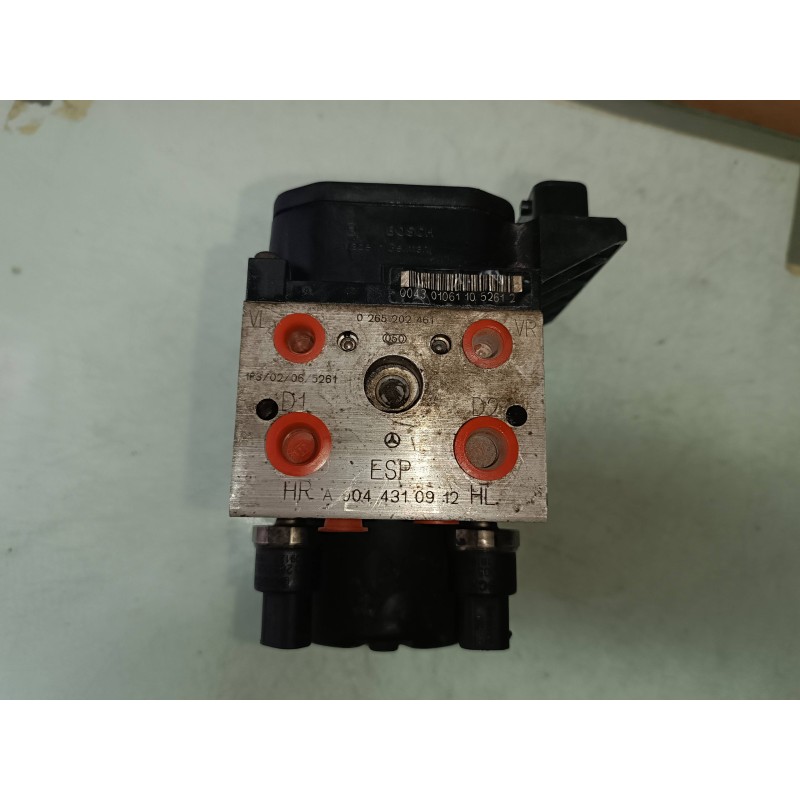 Recambio de abs para mercedes-benz clase a (w168) 170 cdi (168.009) referencia OEM IAM A0044310912 0265202464 BOSCH