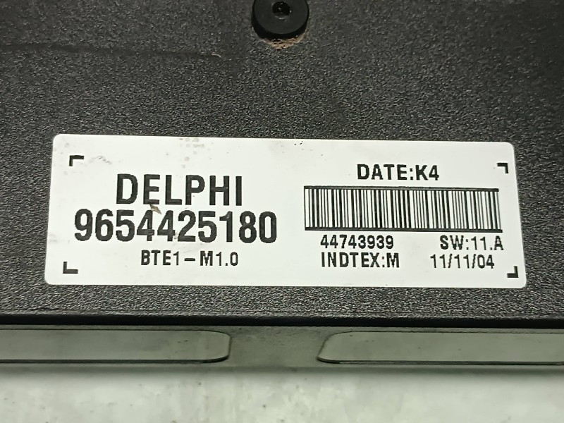 Recambio de modulo electronico para peugeot 307 cc (s1) 2.0 referencia OEM IAM 9654425180 44743939 