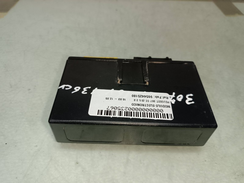 Recambio de modulo electronico para peugeot 307 cc (s1) 2.0 referencia OEM IAM 9654425180 44743939 