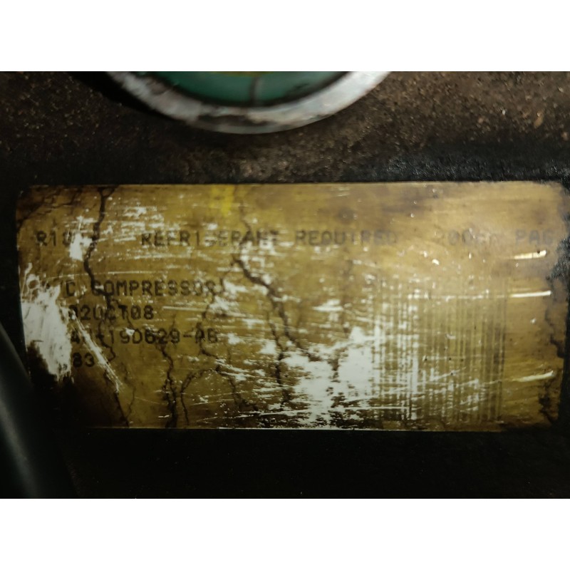 Recambio de compresor aire acondicionado para ford focus berlina (cak) ambiente referencia OEM IAM 19D629AB 19D629AB FOMOCO