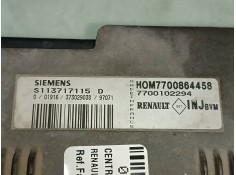 Recambio de centralita motor uce para renault laguna (b56) 1.8 anade referencia OEM IAM 7700864458 7700102294 S113717115D 2