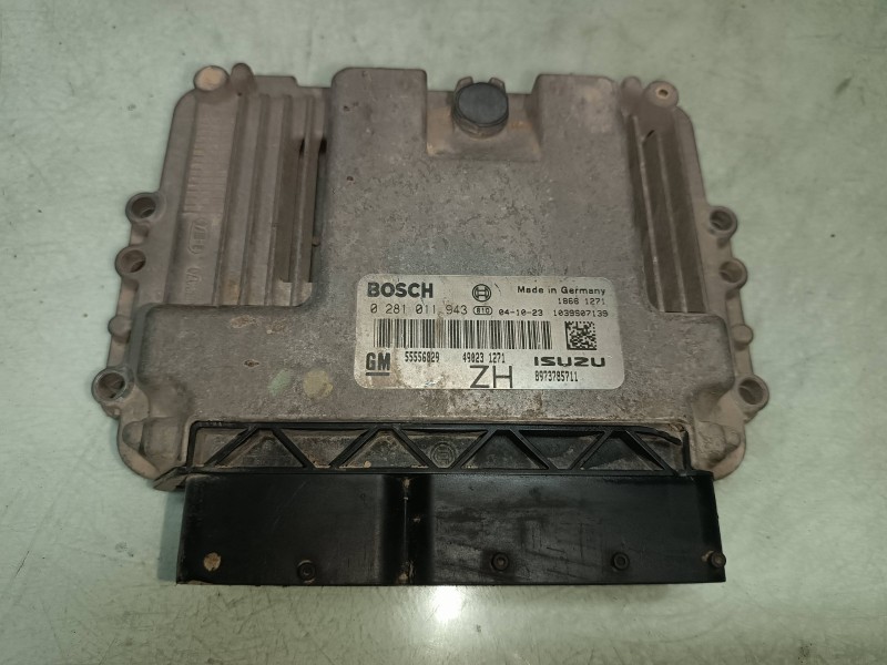 Recambio de centralita motor uce para opel astra h berlina elegance referencia OEM IAM 8973785711 0281011943 BOSCH