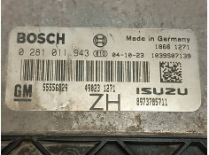 Recambio de centralita motor uce para opel astra h berlina elegance referencia OEM IAM 8973785711 0281011943 BOSCH 2
