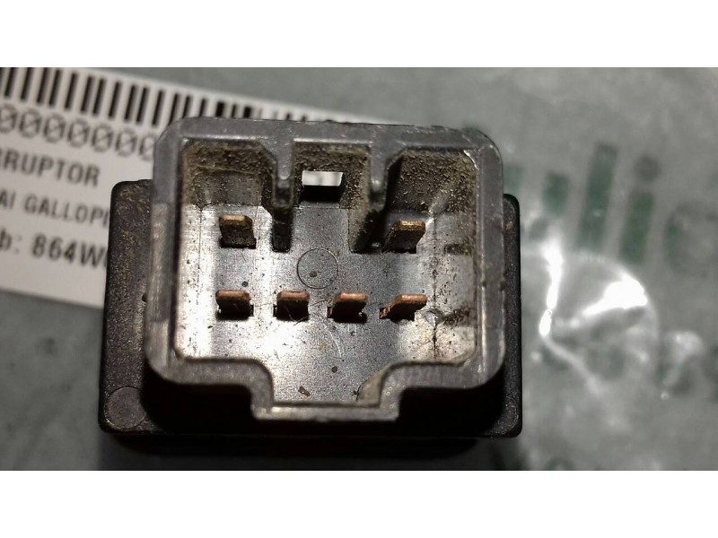 Recambio de interruptor para hyundai galloper 2.5 d. referencia OEM IAM 864W0119 4+2 PINES AIRE ACONDICIONADO