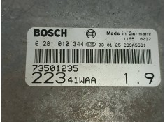 Recambio de centralita motor uce para fiat doblo cargo (223) 1.9 jtd furg. referencia OEM IAM 73501235 0281010344 BOSCH 2