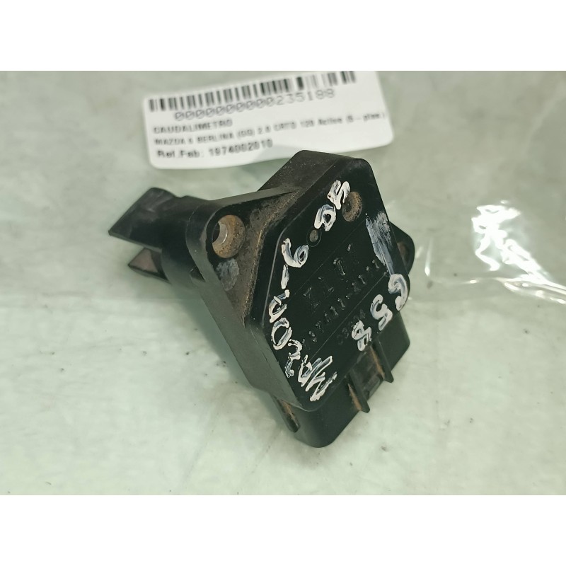 Recambio de caudalimetro para mazda 6 berlina (gg) 2.0 crtd 120 active (5-ptas.) referencia OEM IAM 1974002010  CONECTOR 5 PINES