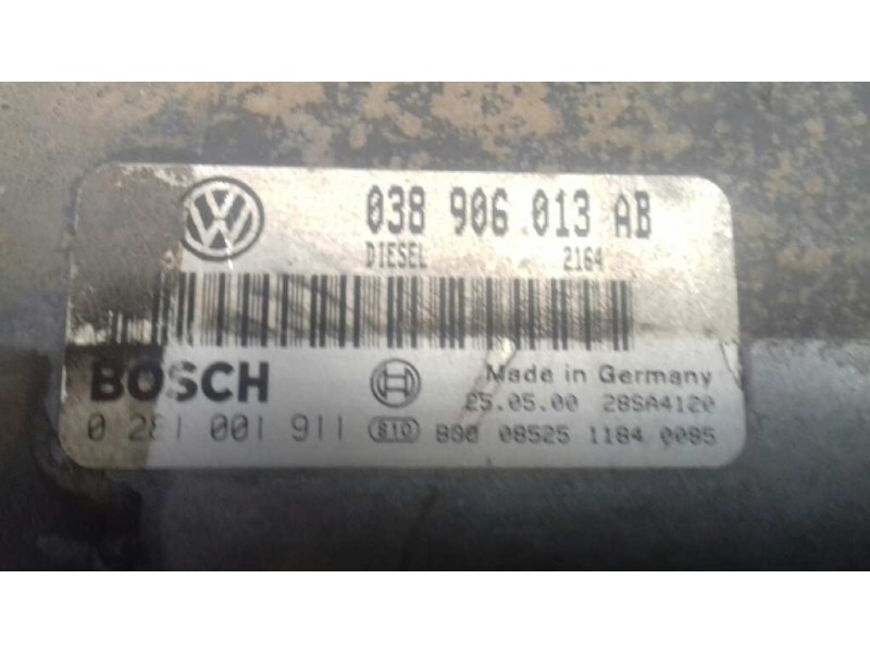 Recambio de centralita motor uce para seat ibiza (6k1) select referencia OEM IAM 038906013AB 0281001911 BOSCH