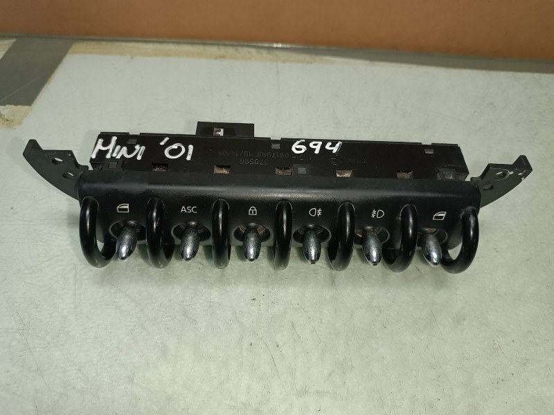 Recambio de mando multifuncion para bmw mini (r50,r53) cooper referencia OEM IAM 6917989 37059B 