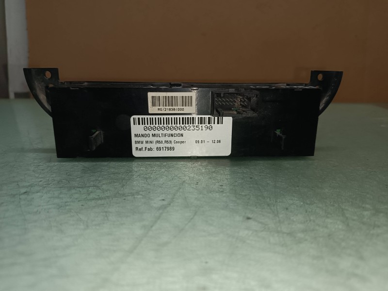 Recambio de mando multifuncion para bmw mini (r50,r53) cooper referencia OEM IAM 6917989 37059B 