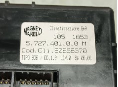 Recambio de centralita aire acondicionado para alfa romeo 166 2.5 v6 24v referencia OEM IAM 572740100M 1051853 MAGNETI MARELLI 2