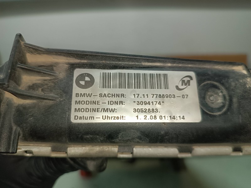 Recambio de radiador agua para bmw serie 1 berlina (e81/e87) 120d referencia OEM IAM 778890307 3052883 3094174