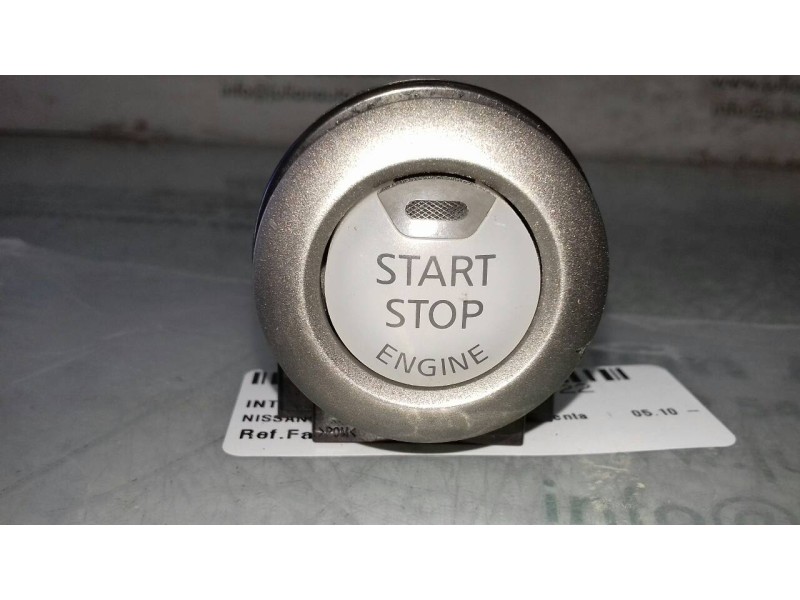 Recambio de interruptor para nissan juke (f15) acenta referencia OEM IAM 2009DJ2357 WK1A015A START/ STOP