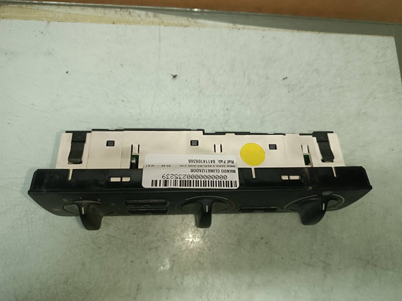 Recambio de mando climatizador para bmw serie 3 berlina (e46) 318i referencia OEM IAM 64114106366 16000510060 