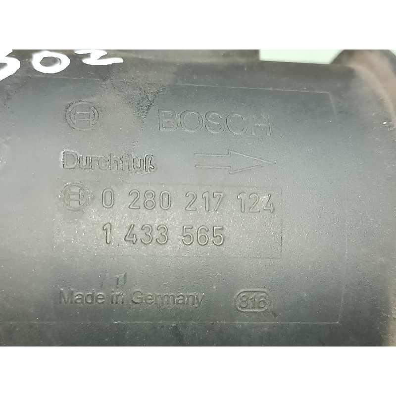 Recambio de caudalimetro para bmw serie 3 berlina (e46) 318i referencia OEM IAM 0280217124 1433565 CONECTOR 5 PINES