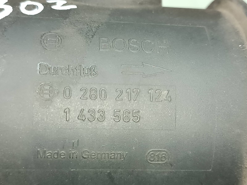 Recambio de caudalimetro para bmw serie 3 berlina (e46) 318i referencia OEM IAM 0280217124 1433565 CONECTOR 5 PINES