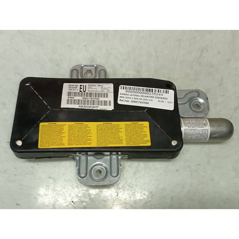 Recambio de airbag lateral delantero izquierdo para bmw serie 3 berlina (e46) 318i referencia OEM IAM 308217437090 00062617H TRW