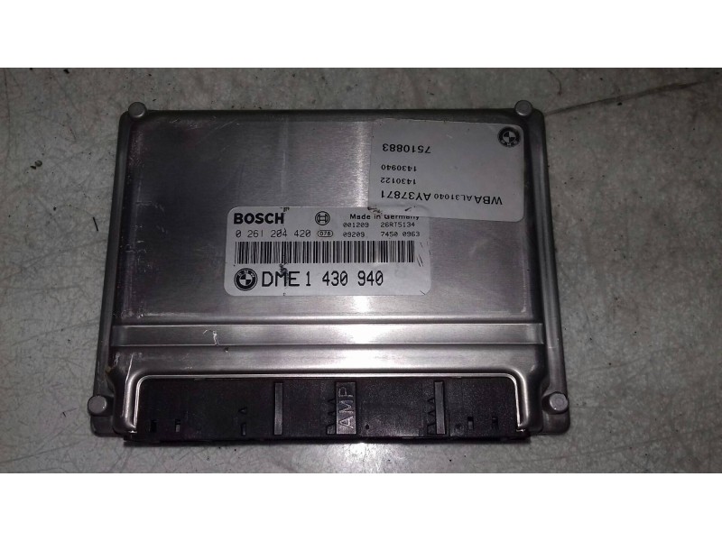 Recambio de centralita motor uce para bmw serie 3 berlina (e46) 318i referencia OEM IAM DME1430940 0261204420 BOSCH