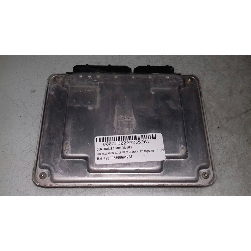 Recambio de centralita motor uce para volkswagen golf iv berlina (1j1) highline referencia OEM IAM 038906012BT 0281010229 BOSCH