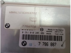 Recambio de centralita motor uce para bmw serie 3 berlina (e46) 320d referencia OEM IAM 7786887 0281010205 7786926 2