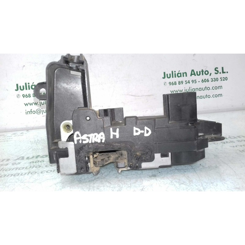 Recambio de cerradura puerta delantera derecha para opel astra h berlina enjoy referencia OEM IAM 13128112  3+2 PINES
