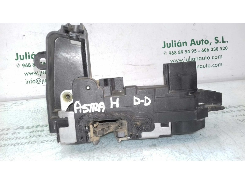 Recambio de cerradura puerta delantera derecha para opel astra h berlina enjoy referencia OEM IAM 13128112  3+2 PINES