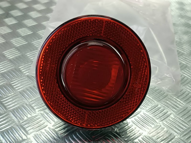 Recambio de piloto trasero izquierdo para microcar mc2 referencia OEM IAM 4C4613368A CONECTOR 2 PINES TAPA ROJA