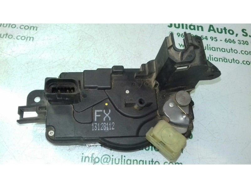 Recambio de cerradura puerta delantera derecha para opel astra h berlina enjoy referencia OEM IAM 13128112  3+2 PINES