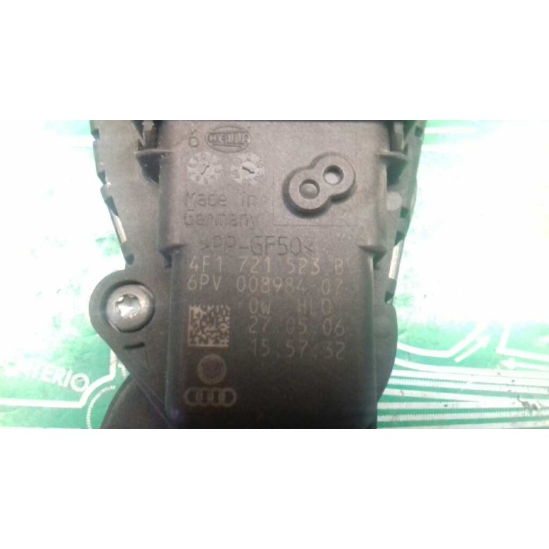 Recambio de pedal acelerador para audi a6 berlina (4f2) 2.7 tdi referencia OEM IAM 4F1721523B 6PV00898407 HELLA