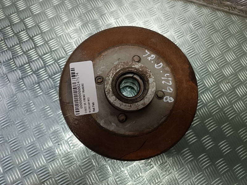 Recambio de disco de freno trasero para microcar mc2 referencia OEM IAM   