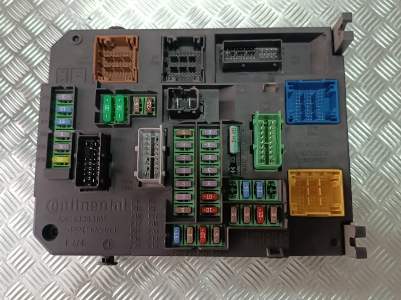 Recambio de centralita motor uce para citroen c4 picasso feel referencia OEM IAM 9813283980 980668798001 KIT - BOSCH