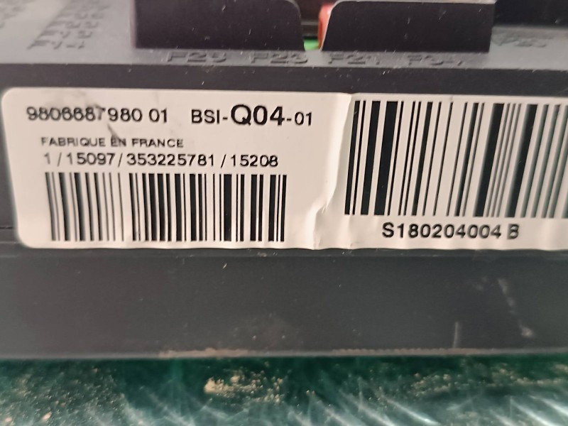 Recambio de centralita motor uce para citroen c4 picasso feel referencia OEM IAM 9813283980 980668798001 KIT - BOSCH