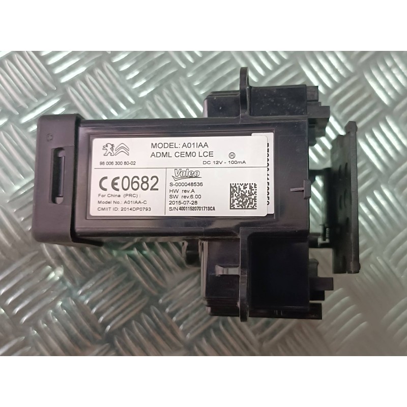 Recambio de centralita motor uce para citroen c4 picasso feel referencia OEM IAM 9813283980 980668798001 KIT - BOSCH