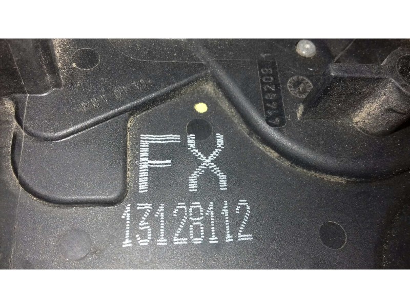 Recambio de cerradura puerta delantera derecha para opel astra h berlina enjoy referencia OEM IAM 13128112  3+2 PINES