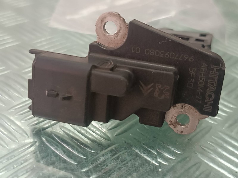 Recambio de caudalimetro para citroen c4 picasso feel referencia OEM IAM 9677093080  CONECTOR 4 PINES