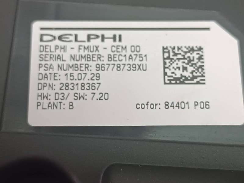 Recambio de mando climatizador para citroen c4 picasso feel referencia OEM IAM 96778739XU 28318367 DELPHI