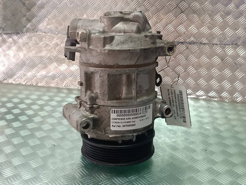 Recambio de compresor aire acondicionado para citroen c4 picasso feel referencia OEM IAM 9675655880 4471504722 DENSO