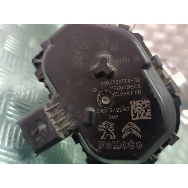 Recambio de caja mariposa para citroen c4 picasso feel referencia OEM IAM 980723858002 V29039645 CONECTOR 5 PINES