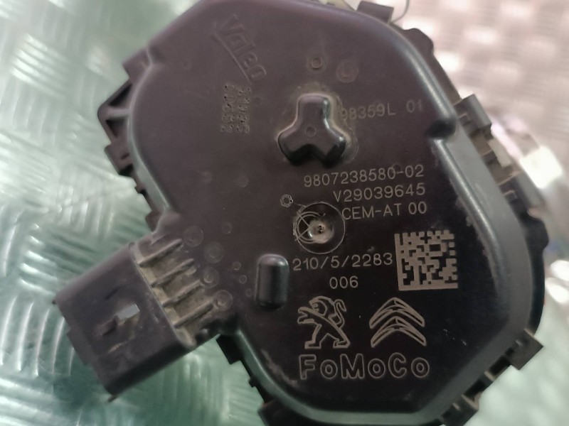 Recambio de caja mariposa para citroen c4 picasso feel referencia OEM IAM 980723858002 V29039645 CONECTOR 5 PINES