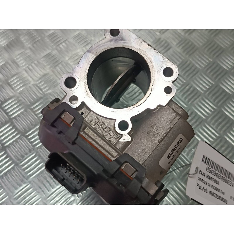 Recambio de caja mariposa para citroen c4 picasso feel referencia OEM IAM 980723858002 V29039645 CONECTOR 5 PINES