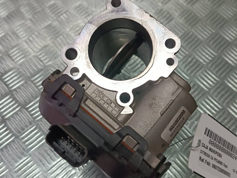 Recambio de caja mariposa para citroen c4 picasso feel referencia OEM IAM 980723858002 V29039645 CONECTOR 5 PINES