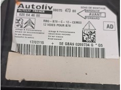 Recambio de centralita airbag para citroen c4 picasso feel referencia OEM IAM 9807547380 620644600 AUTOLIV 2
