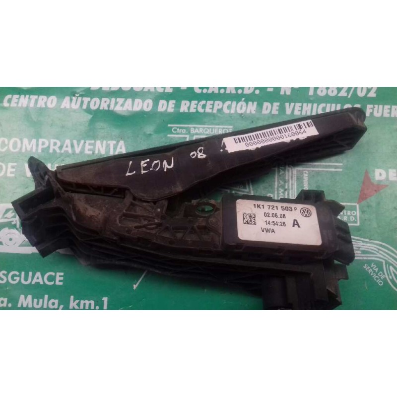 Recambio de pedal acelerador para seat leon (1p1) stylance / style referencia OEM IAM 1K1721503P  